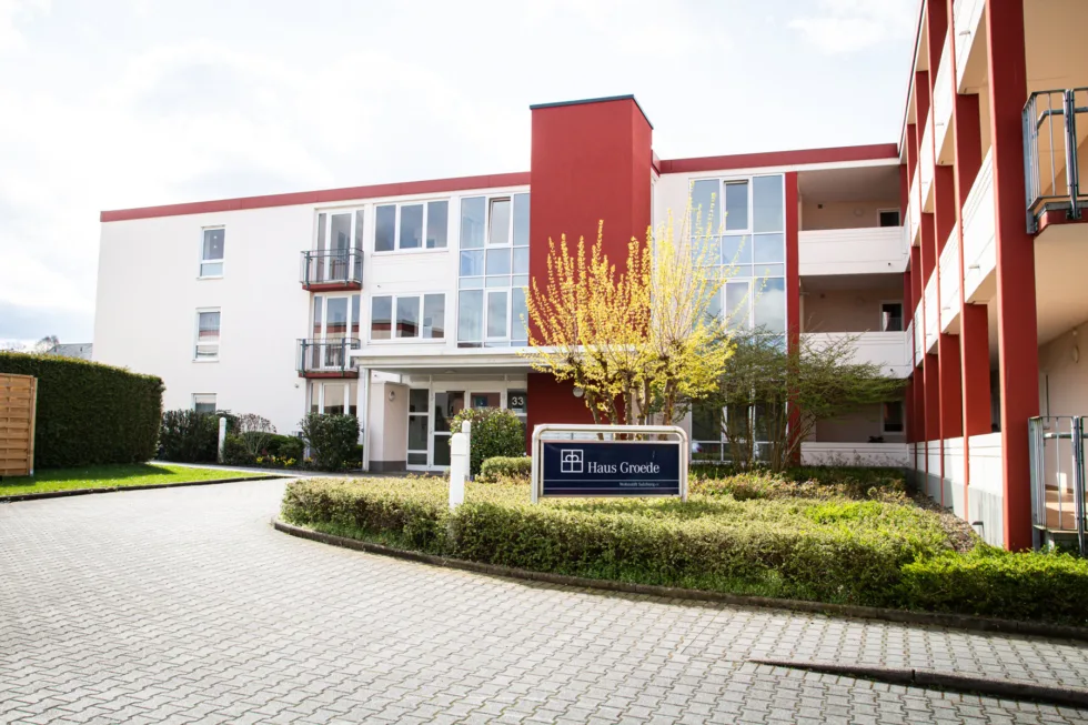 Blick auf das Haus Groede